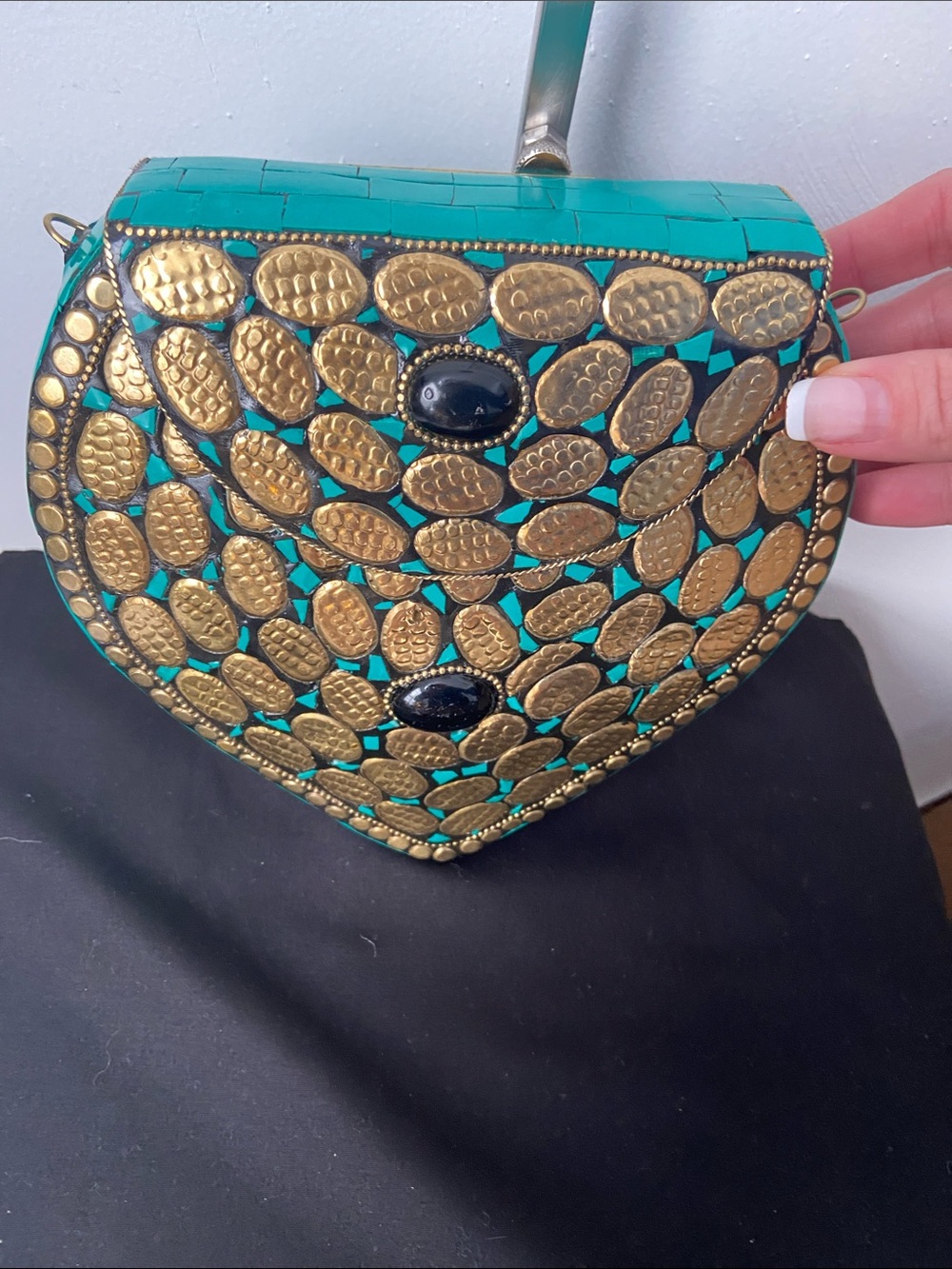 Ramla Mosaic Clutch Bag